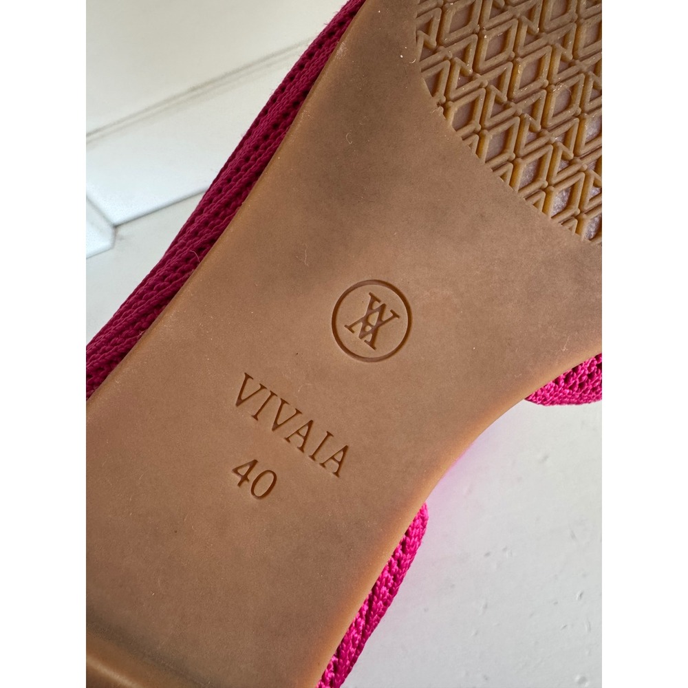 Vivaia hot pink Ari pointed toe flats size 40 (their US 9) - Picture 9 of 12